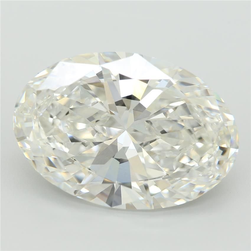 13.10ct F VVS2 Very Good Cut Oval Lab Grown Diamond
