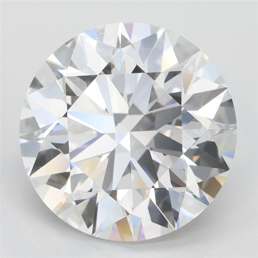 4.73ct D VVS1 Rare Carat Ideal Cut Round Lab Grown Diamond