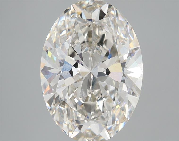 3.08 Carat Oval Lab Diamond