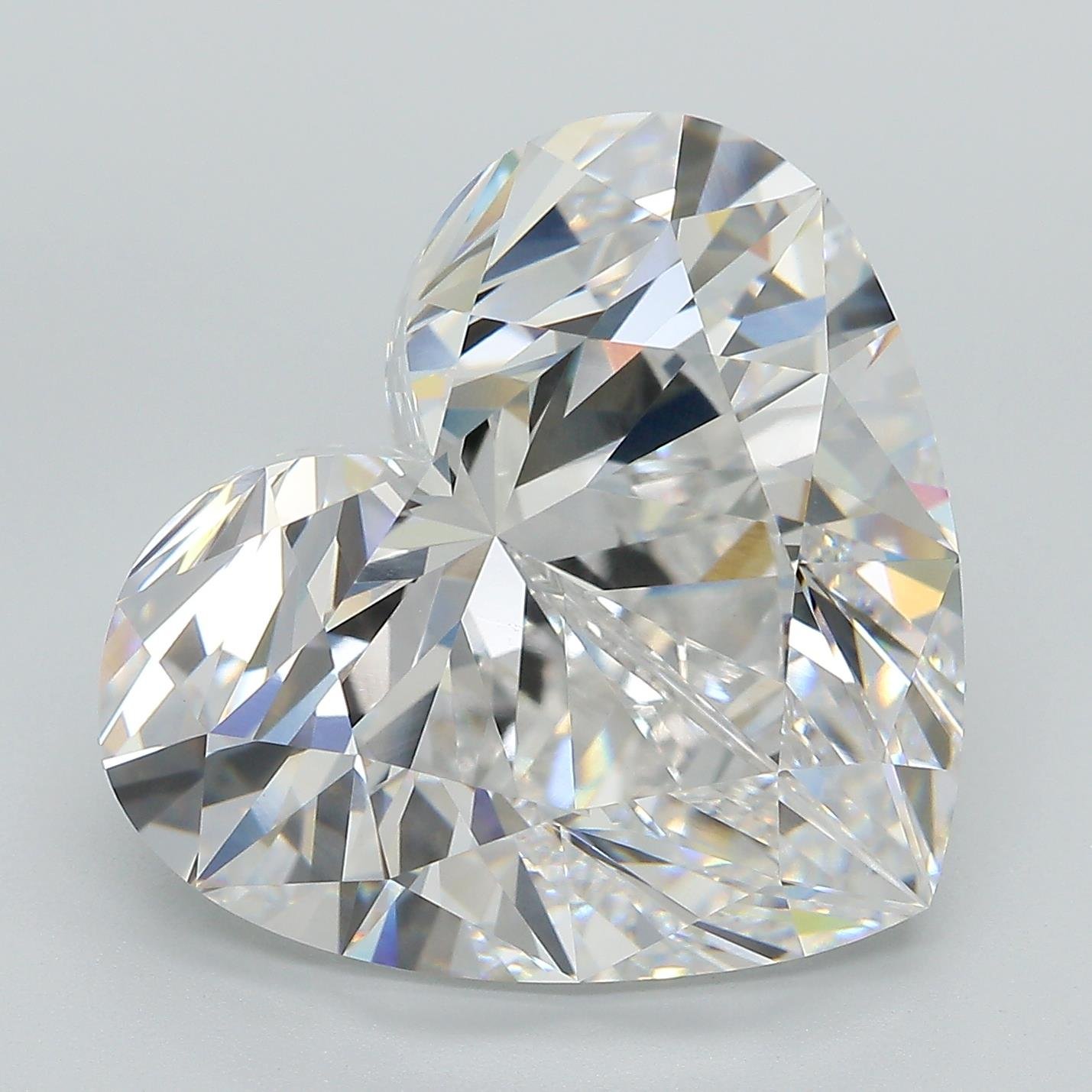 15.00ct E VVS2 Rare Carat Ideal Cut Heart Lab Grown Diamond