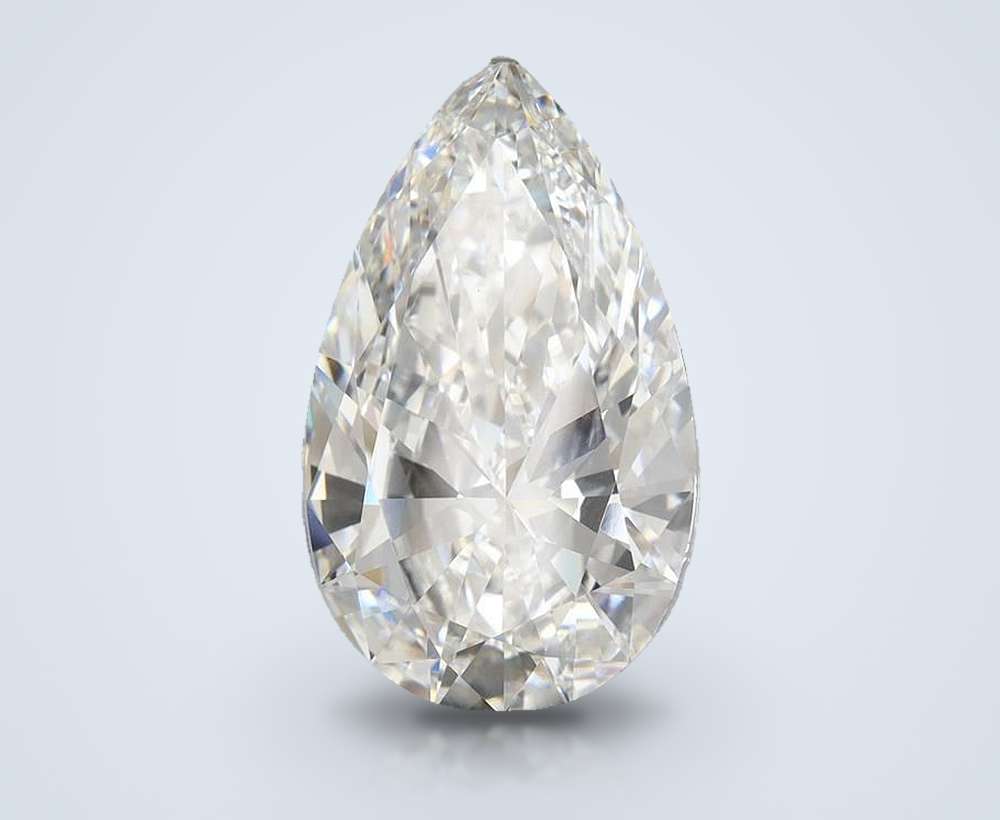 7.56 Carat Pear Lab Diamond