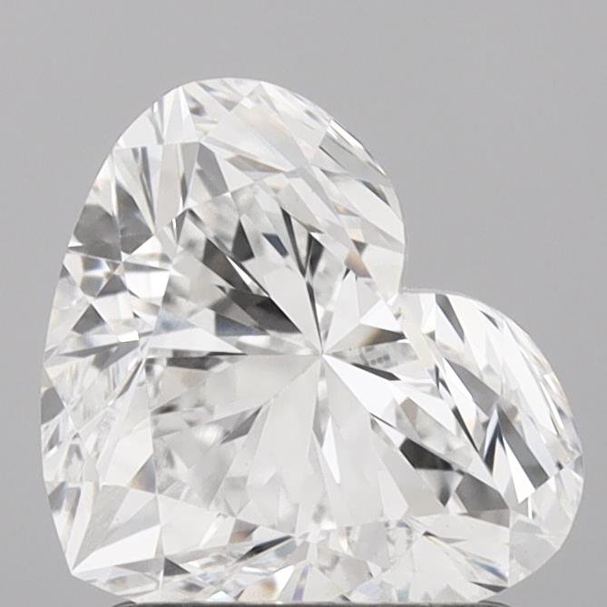 1.53ct D VVS2 Rare Carat Ideal Cut Heart Lab Grown Diamond
