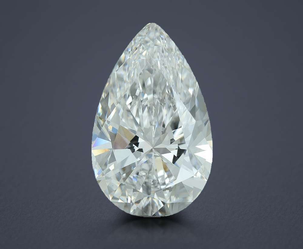 3.13 Carat Pear Lab Diamond