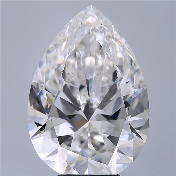 6.50 Carat Pear Lab Diamond