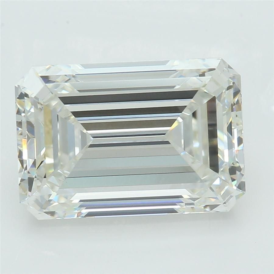 3.02ct G VVS2 Excellent Cut Emerald Lab Grown Diamond