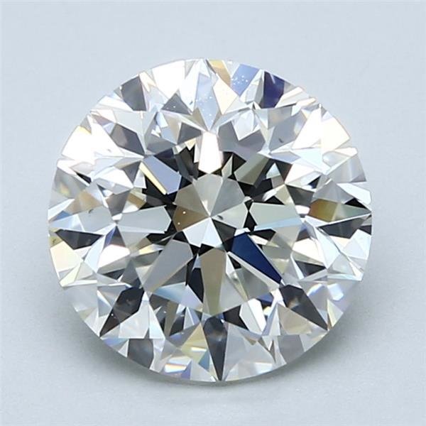 3.01ct I VS2 Very Good Cut Round Diamond