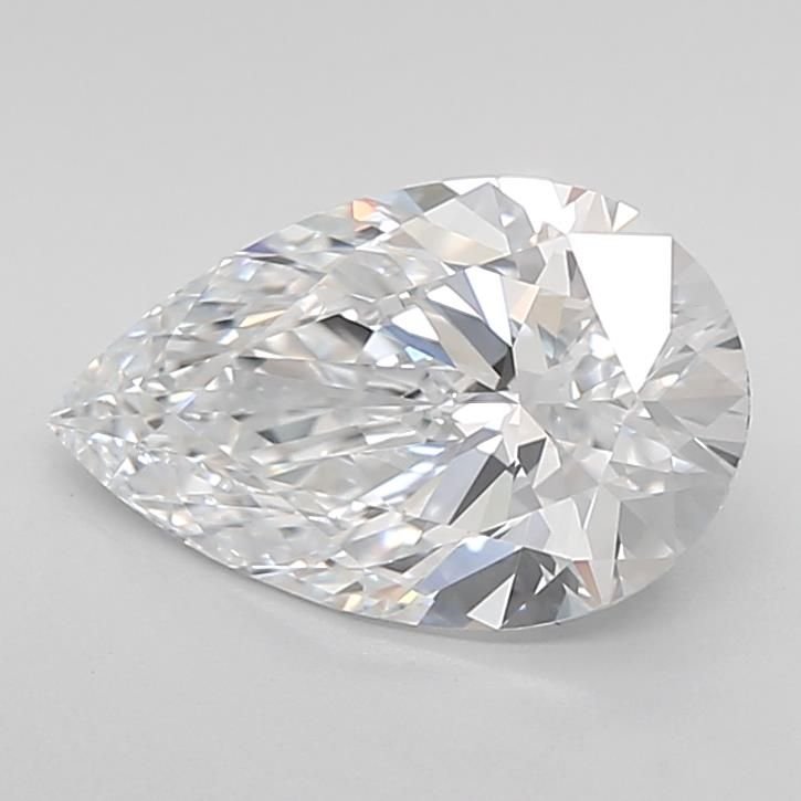 1.81ct E VVS2 Rare Carat Ideal Cut Pear Lab Grown Diamond
