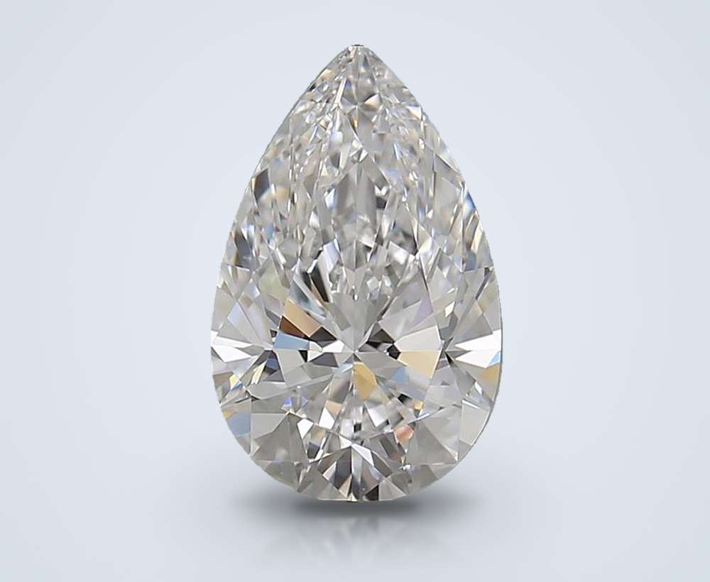 2.35 Carat Pear Lab Diamond