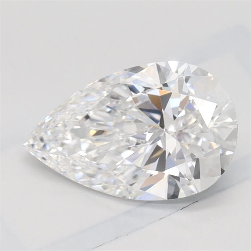 1.05ct D VVS1 Rare Carat Ideal Cut Pear Lab Grown Diamond