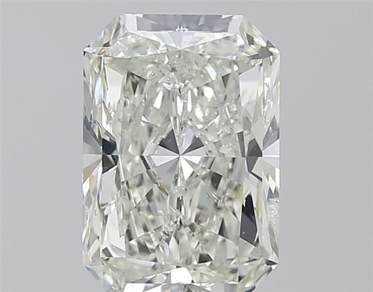 2.92ct I SI2 Rare Carat Ideal Cut Radiant Diamond