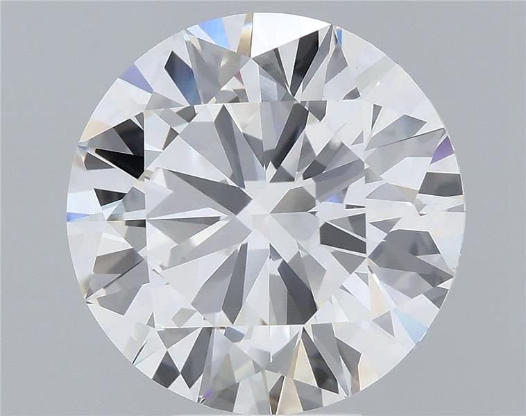 7.30ct F VVS2 Excellent Cut Round Lab Grown Diamond