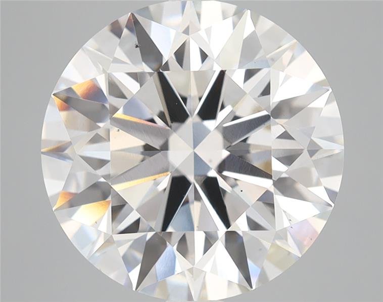 6.20ct F VS2 Rare Carat Ideal Cut Round Lab Grown Diamond