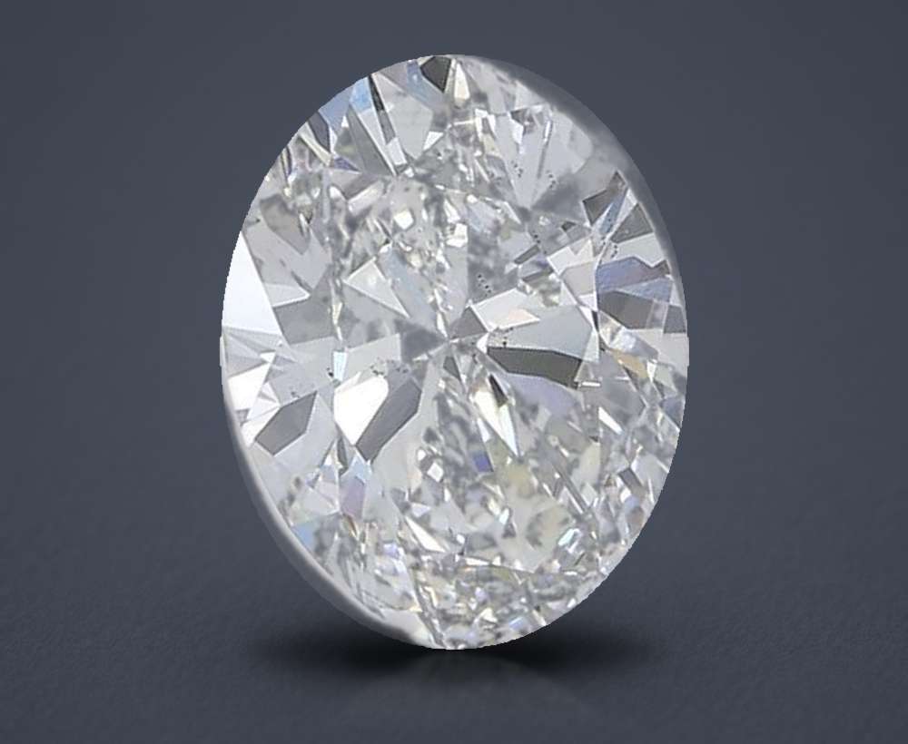 2.73 Carat Oval Lab Diamond