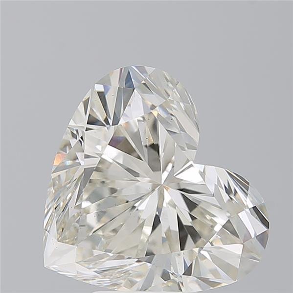 6.01ct H VS2 Rare Carat Ideal Cut Heart Lab Grown Diamond