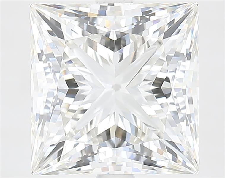 5.20ct H VS1 Rare Carat Ideal Cut Princess Lab Grown Diamond