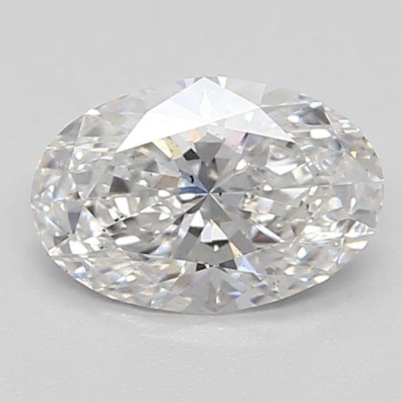 0.66ct E SI1 Rare Carat Ideal Cut Oval Lab Grown Diamond