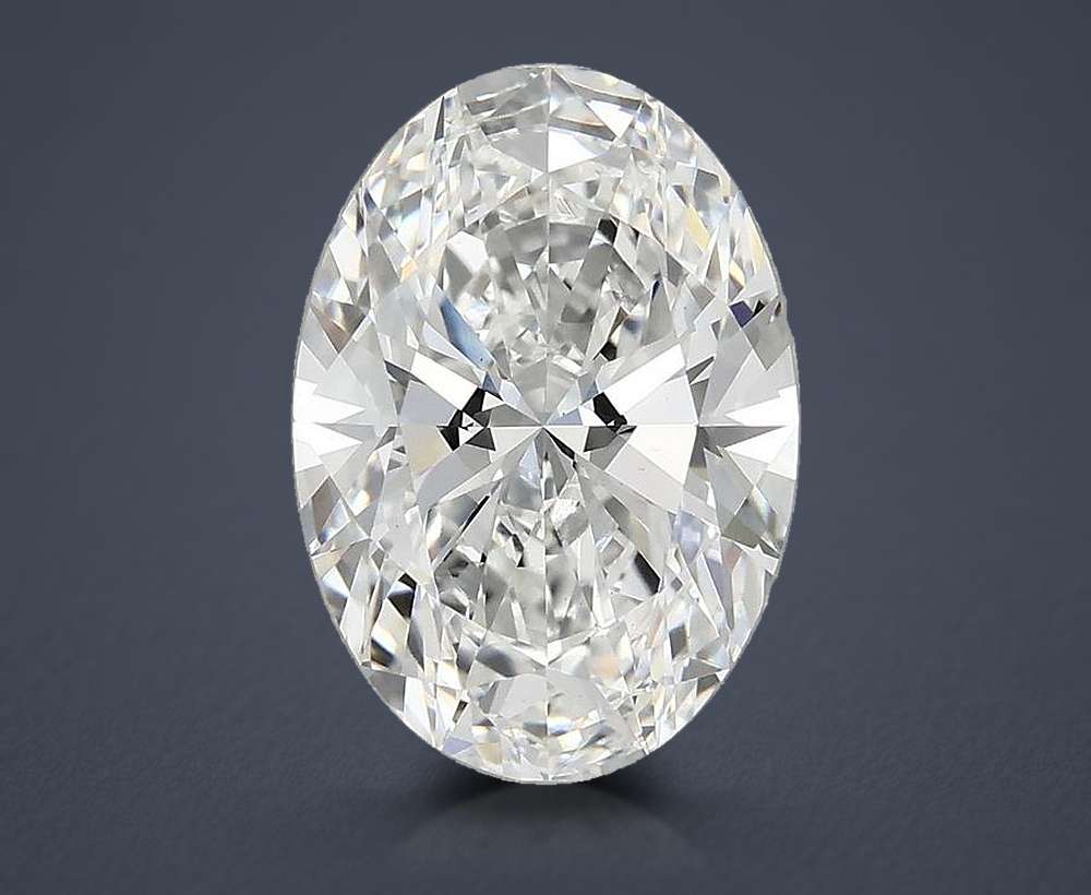3.77 Carat Oval Lab Diamond