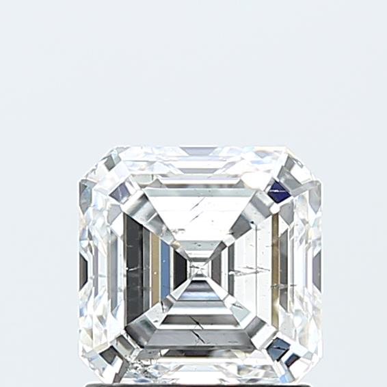 1.50ct E SI2 Rare Carat Ideal Cut Asscher Lab Grown Diamond