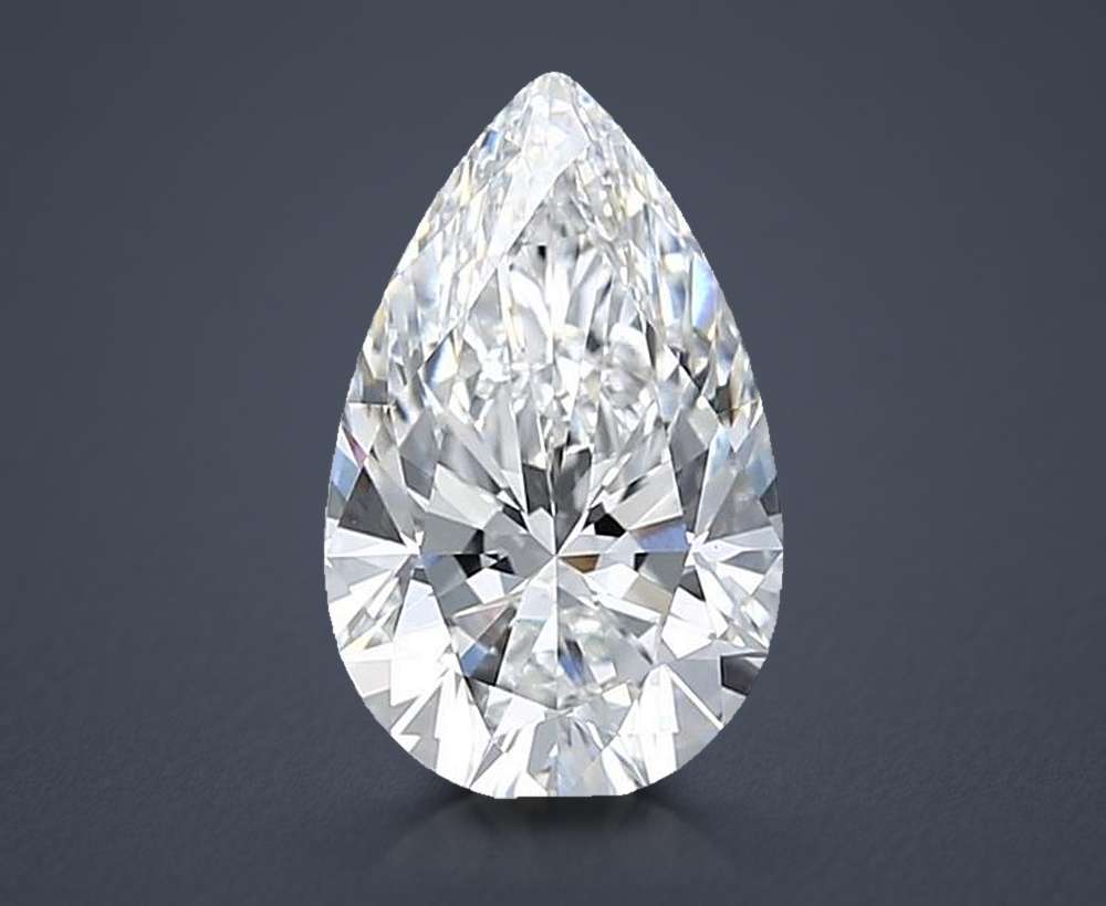 1.51 Carat Pear Lab Diamond