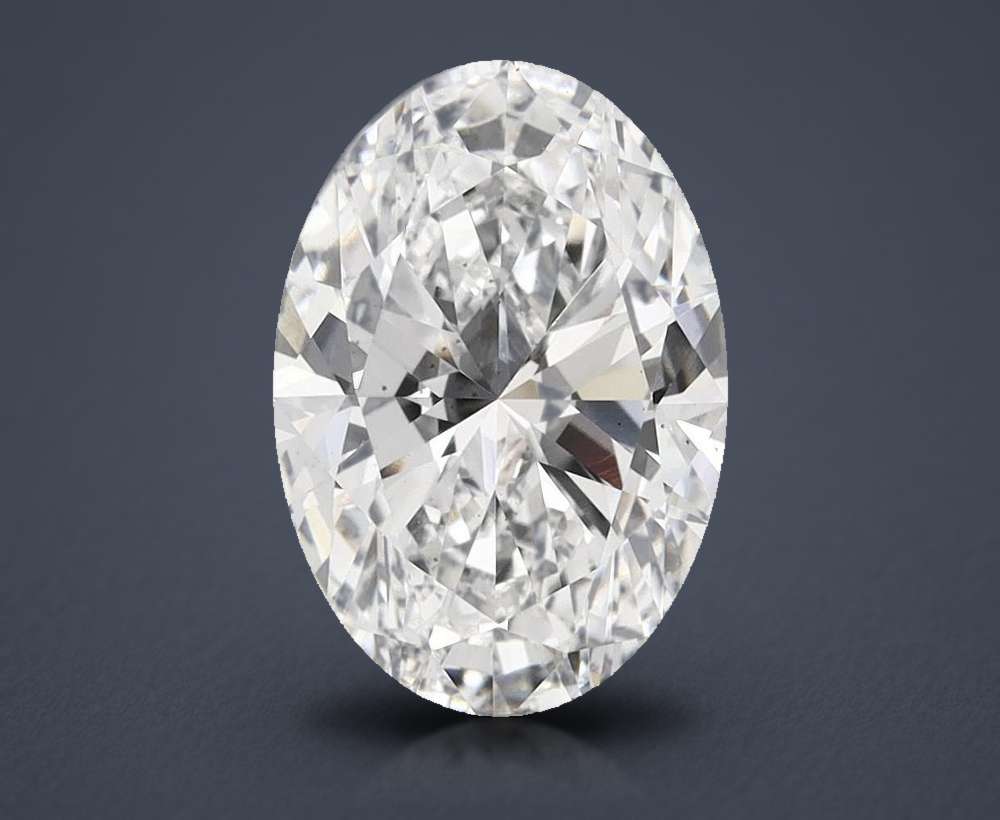4.22 Carat Oval Lab Diamond