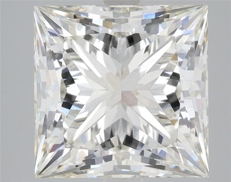 4.48ct J VS1 Rare Carat Ideal Cut Princess Lab Grown Diamond