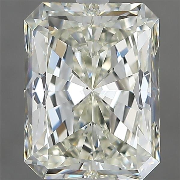 2.50ct K VS2 Rare Carat Ideal Cut Radiant Diamond