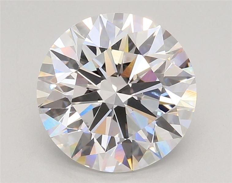 4.07ct E VVS2 Rare Carat Ideal Cut Round Lab Grown Diamond