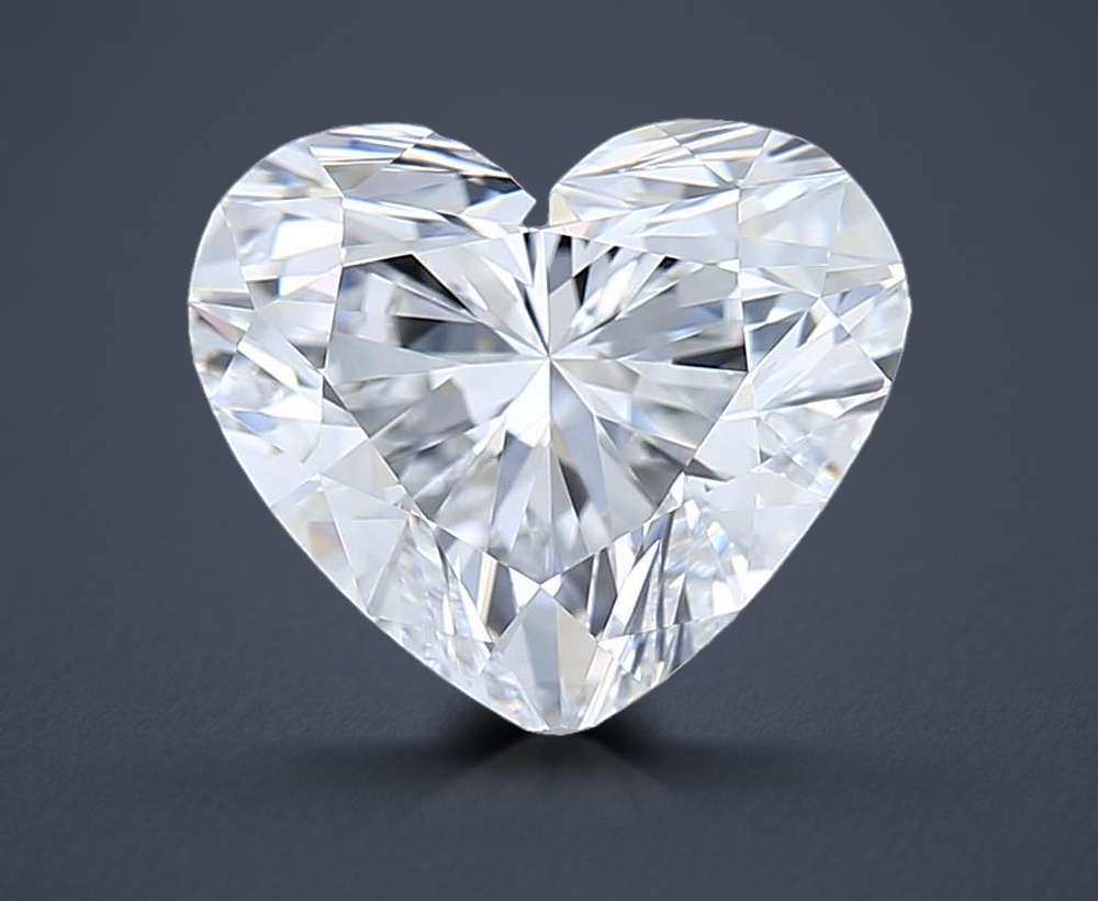 2.00 Carat Heart Lab Diamond