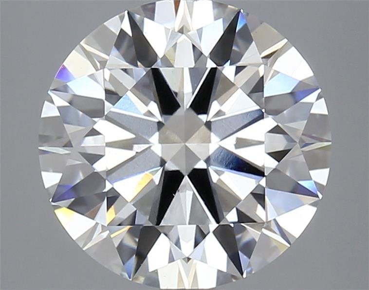 4.59ct H VVS2 Rare Carat Ideal Cut Round Lab Grown Diamond