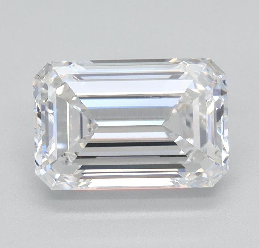1.04ct E VS1 Rare Carat Ideal Cut Emerald Lab Grown Diamond