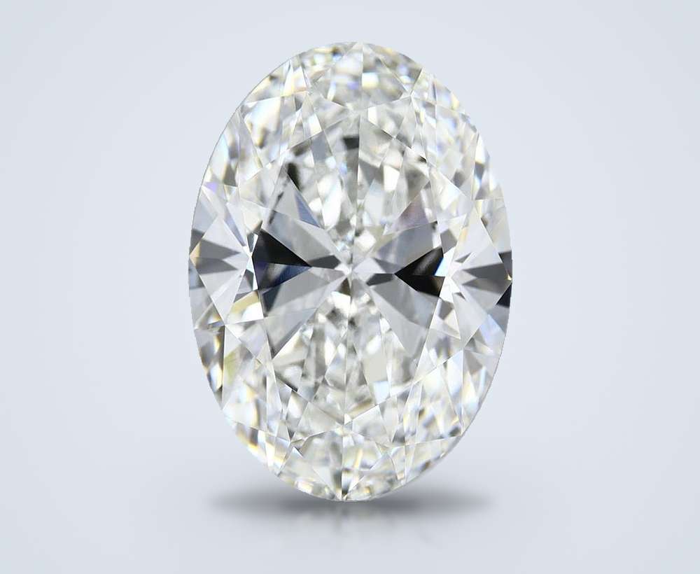7.22 Carat Oval Lab Diamond