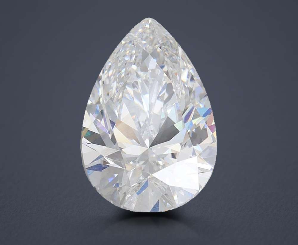 2.50 Carat Pear Lab Diamond