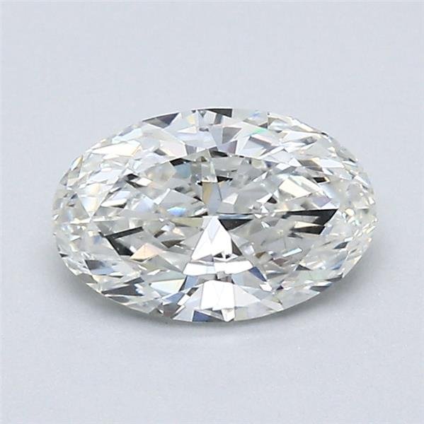 0.79ct H VVS2 Very Good Cut Oval Diamond