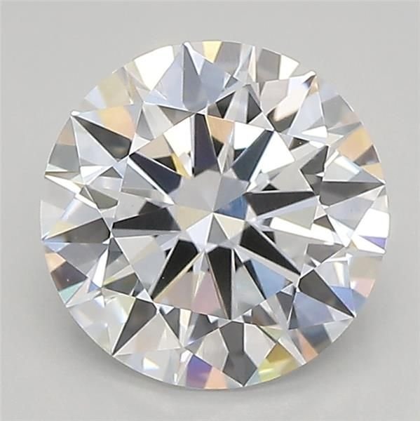 2.18ct D VVS2 Excellent Cut Round Lab Grown Diamond