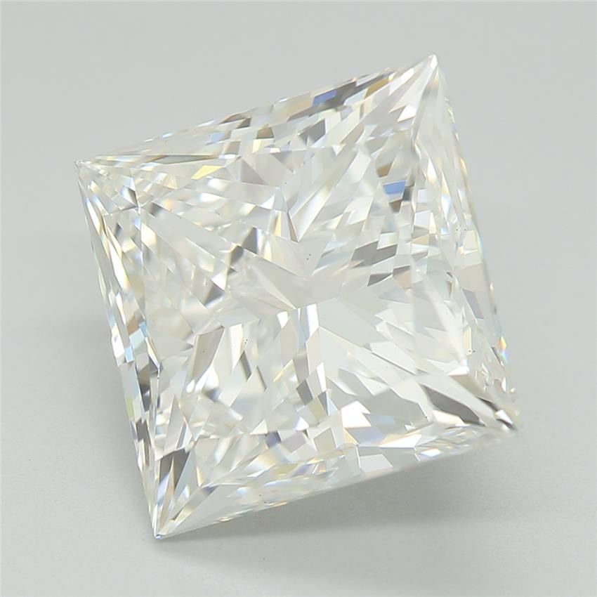 4.02ct E VS1 Rare Carat Ideal Cut Princess Lab Grown Diamond