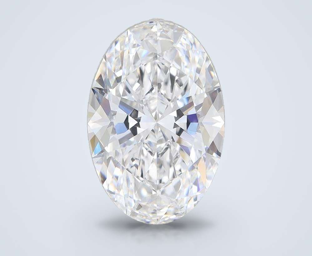 5.10 Carat Oval Lab Diamond