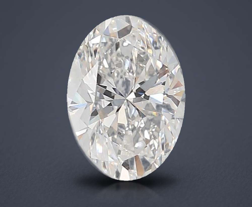 3.58 Carat Oval Lab Diamond