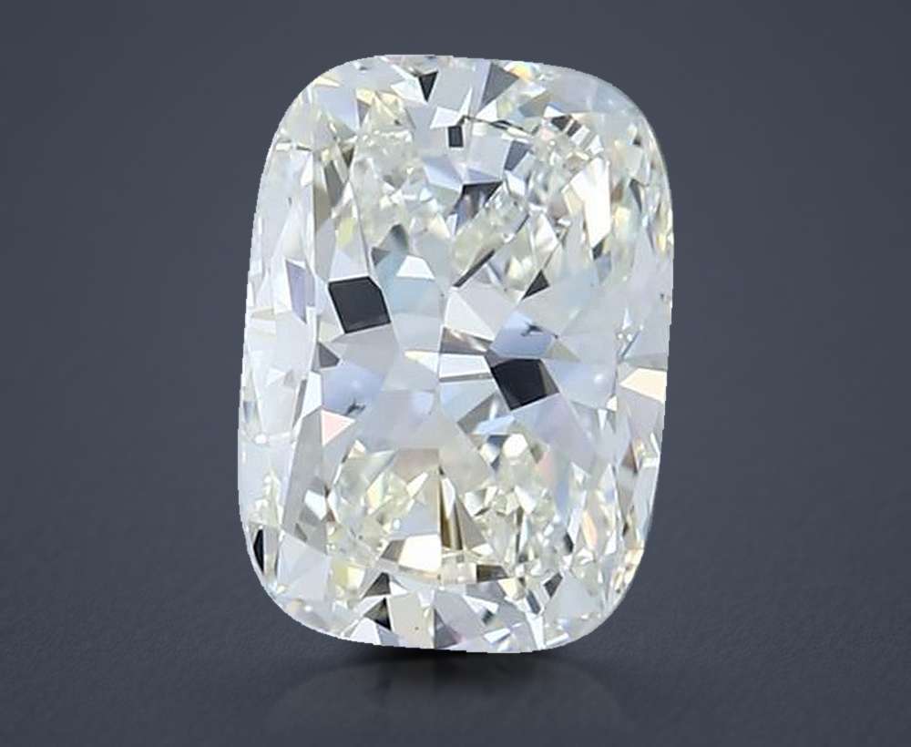 2.68 Carat Cushion Natural Diamond