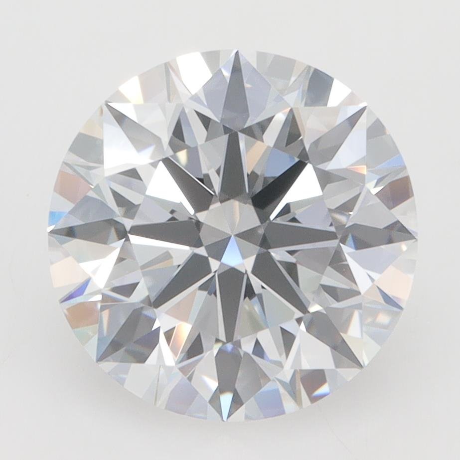 2.55ct D VVS2 Rare Carat Ideal Cut Round Lab Grown Diamond