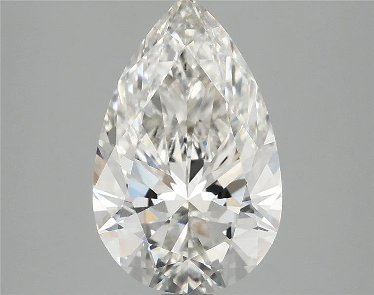 3.04 Carat Pear Lab Diamond