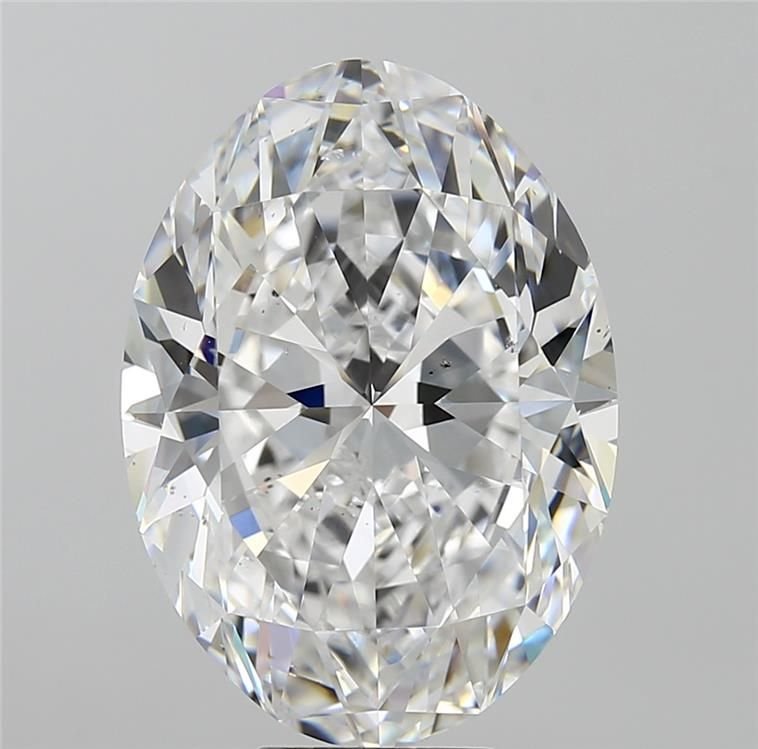 10.51ct D SI1 Rare Carat Ideal Cut Oval Diamond