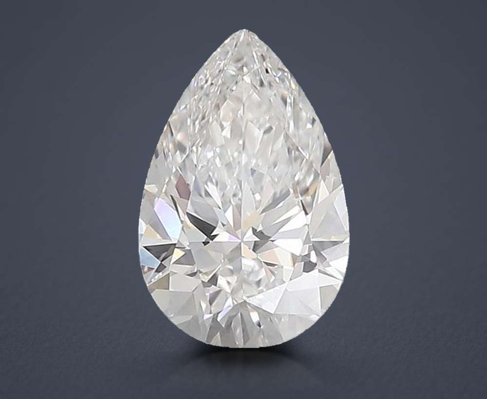 2.03 Carat Pear Lab Diamond