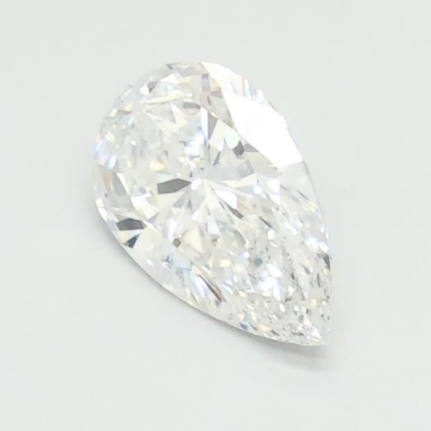 0.65ct D VVS2 Very Good Cut Pear Lab Grown Diamond