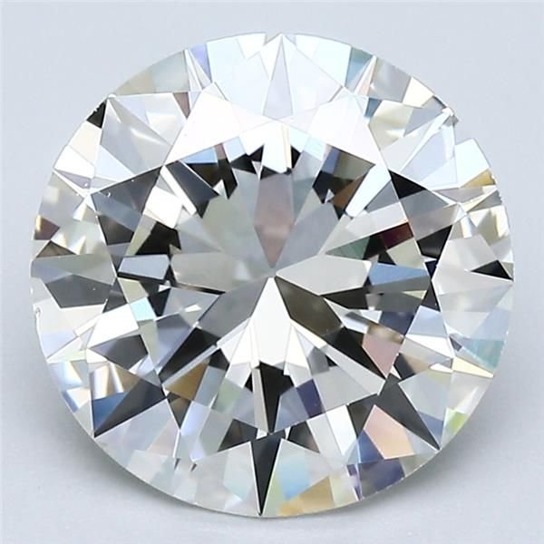 3.00ct J VS1 Very Good Cut Round Diamond