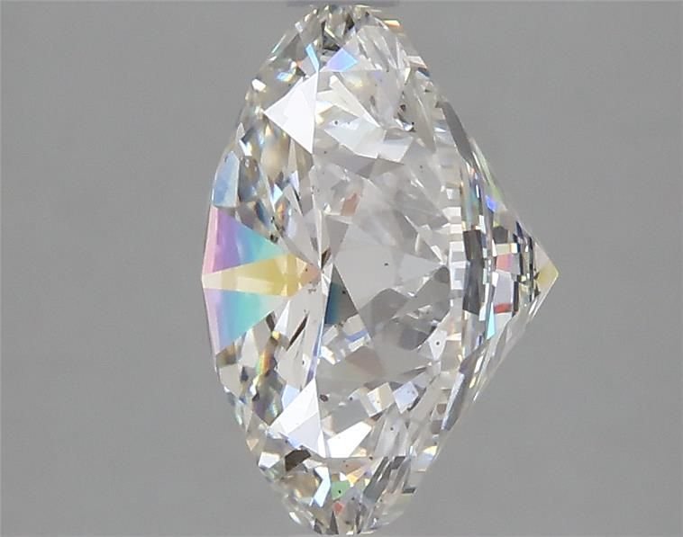 3.76ct F SI1 Rare Carat Ideal Cut Round Lab Grown Diamond