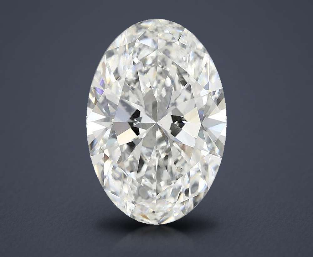 2.75 Carat Oval Lab Diamond
