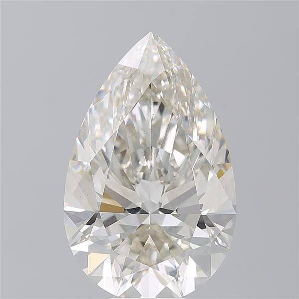 8.30ct I VS2 Rare Carat Ideal Cut Pear Lab Grown Diamond