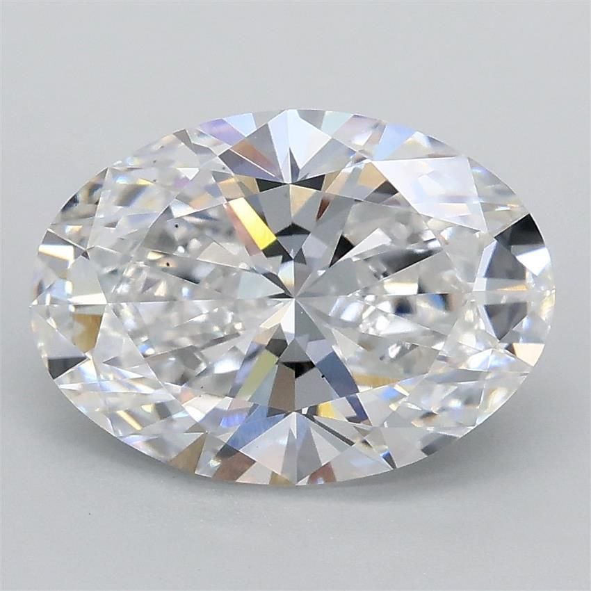 2.07ct D VS2 Rare Carat Ideal Cut Oval Lab Grown Diamond