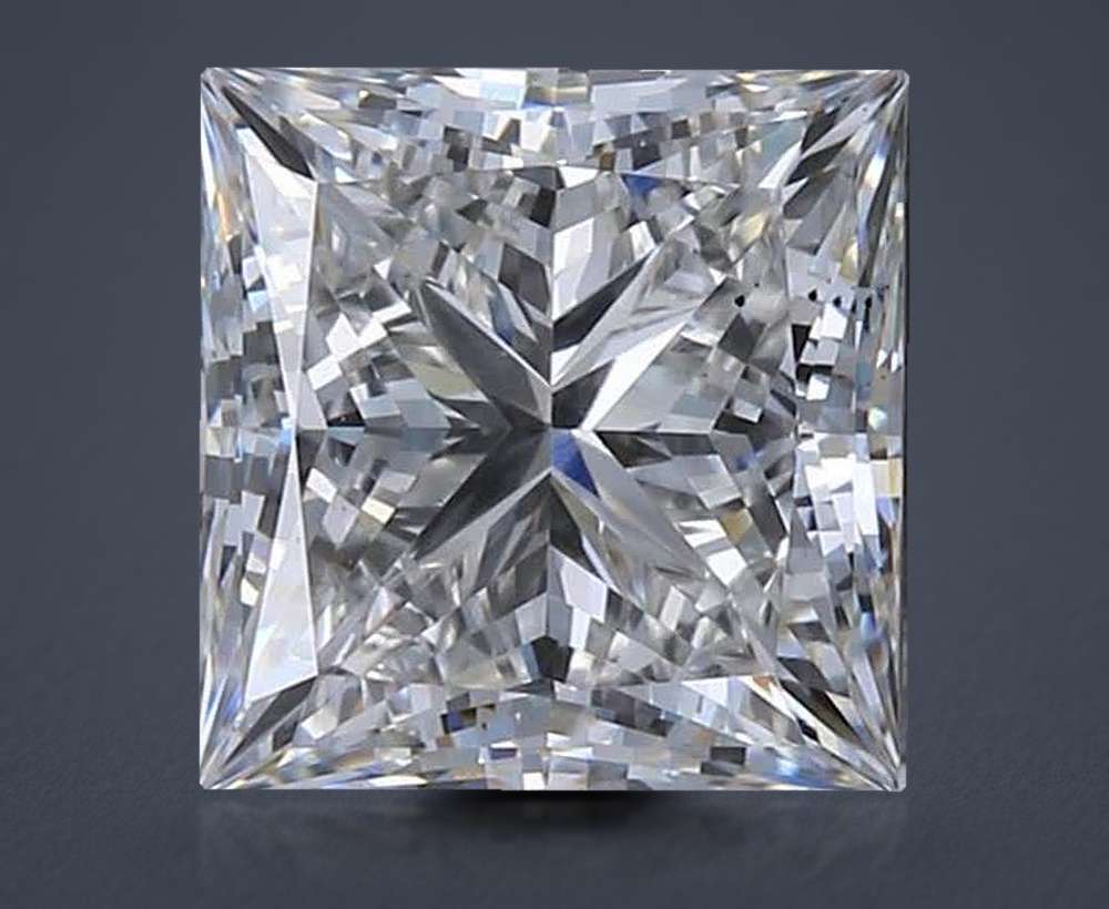 1.38 Carat Princess Lab Diamond