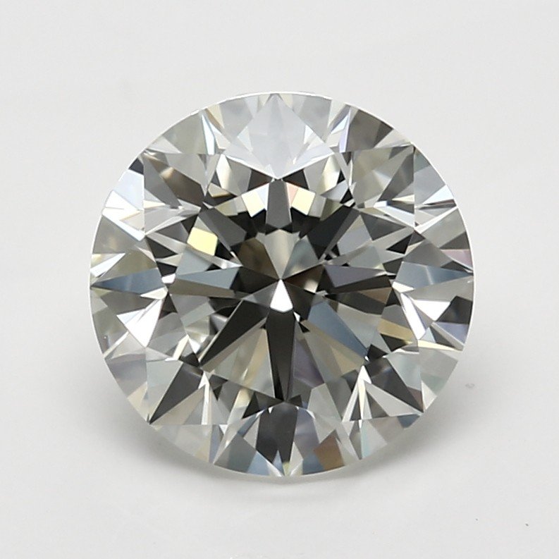 1.51ct K VVS2 Rare Carat Ideal Cut Round Diamond